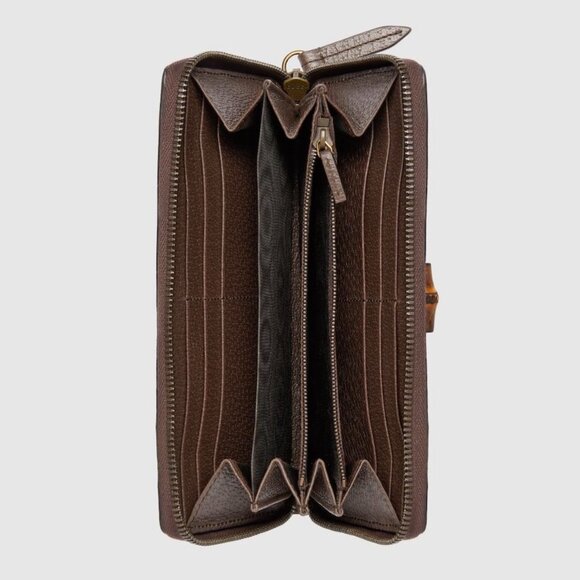 Gucci Jumbo GG Bamboo Wallet Circa 2015–2024 - Picture 3 of 4